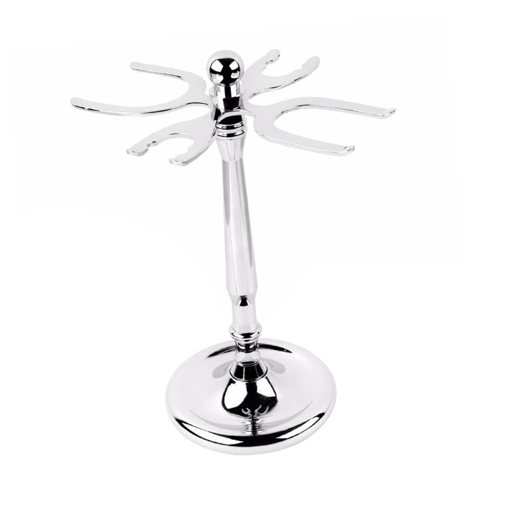 TINEASUR Rustproof Razor Stand with Shaving Brush Holder Organizer for Men Multipurpose Safety Razor Storage to Extend Brush Life Gift for Boyfriend Husband Dad