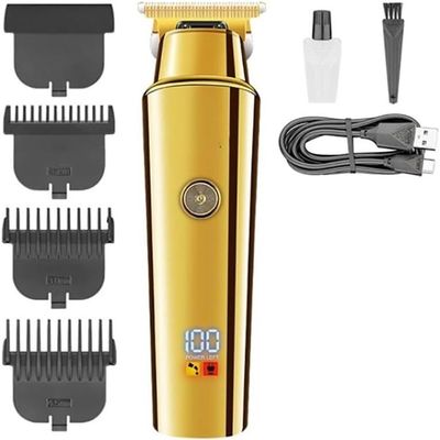 YHNNH Hair Clippers for Men, Trimmer Professional Clipper Electric Cutting Machine Cordless Barber Digital Display for