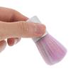 Cabilock Fluffy Rainbow Bristle Nail Dust Brush for Manicure and Pedicure Soft Nonshedding Faux Nail Art Tool for Cleaning and Painting Brush and Salon Use view 3