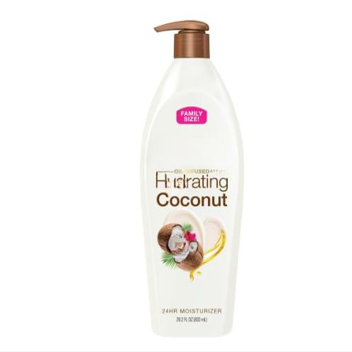 (1pack) _ Hy.drating Coconut Body Lotion Moisturizer for Dry Skin, Dermatologist Tested, 28.2 oz