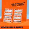 The Bulk Bundle | 18 Swift Rinse Blades, 1 Handle (Black), 1 Razor Cover view 4