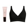 HATCH Maternity Bundle, Hydrating Nipple + Lip Rescue Balm (1 oz) & The Dream Feed & Sleep Bra (Black, Size Large) for Hands-Free Pumping & Nursing, for Pregnancy & Beyond view 1