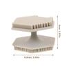 ABOOFAN Double-Sided Silicone Face Wash Brush Deep Cleansing Facial Scrubber Gentle Exfoliator for Smooth Skin Blackhead Removal Skin Care Brush for Men and Women view 2