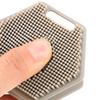 ABOOFAN Double-Sided Silicone Face Wash Brush Deep Cleansing Facial Scrubber Gentle Exfoliator for Smooth Skin Blackhead Removal Skin Care Brush for Men and Women view 3