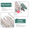IDEANATEGRATE 1 set Ceramic Nail Drill Bits - Professional Electric Manicure Drill Bits - Acrylic Gel Nails Cuticle Remover File Safety Head for Home Salon view 3
