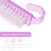 SOIMISS 40pcs Handle Grip Nail Brush - Hand Fingernail Brush Cleaner - Scrubbing - Nail Scrubber for Home Pedicure Supplies view 3