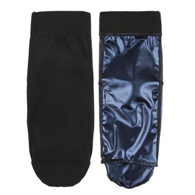 NinthAvenue Basics 1 Pair Foot Lotion Socks: Dry Feet Overnight Moisturizing Socks - Soft Spa Butter Self Care Gifts for Women Men Home