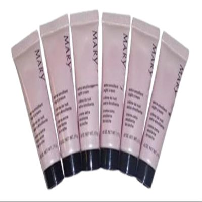 maryy key extra emollient night cream Crema de noche extra emoliente set of 6 tamaos de viaje (.42 oz c/u) Hidratacin Intensa para Piel Muy Seca, manos, codos emollient cream (6)
