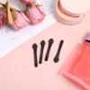 10 PCS Eyeshadow Applicators, Double Side Eye Shadow Sponge Applicators Brushes Portable Travel Sponge Eyeshadow Makeup Brushes for Women Girls Daily Travel Carrying, Black view 3
