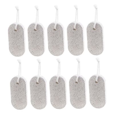 Ipetboom 20PCS Natural Volcanic Stone Foot Care Stones Washable Foot File Pedicure Tools for Dead Skin Callus Removal at Home