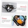 ABOOFAN Travel Cosmetic Bag Opening Toiletry Organizer for Women Portable Wash Makeup Pouch for Bathroom Supplies and Outdoor Travel Accessories view 3