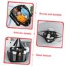 ABOOFAN Travel Cosmetic Bag Opening Toiletry Organizer for Women Portable Wash Makeup Pouch for Bathroom Supplies and Outdoor Travel Accessories view 4
