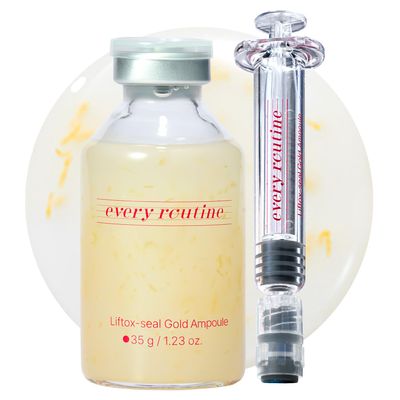 every routine Liftox-Seal Gold Ampoule  Firming & Radiance-Boosting Serum with Volufiline and Gold Complex, Moisture-Sealing Elasticity Booster for Plump, Glowing Skin (35 g / 1.23 oz)