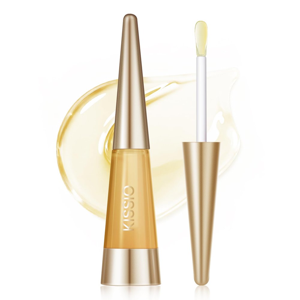 KISSIO PLUMP Lip Plumper,0.3 fl oz (9 ml),Maximum Plump with Ginger and Peptides,Extreme Lip Plumper,Hydrating and Plumping,Lips Lines Care,Lips Gloss,Proficient