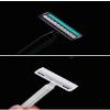 100 Count Mens Disposable Razor Individually Wrapped Economical Razors (White) view 4