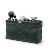 shuainiu Travel leather makeup bag, waterproof mini makeup box, small travel storage bag view 1