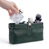 shuainiu Travel leather makeup bag, waterproof mini makeup box, small travel storage bag view 4