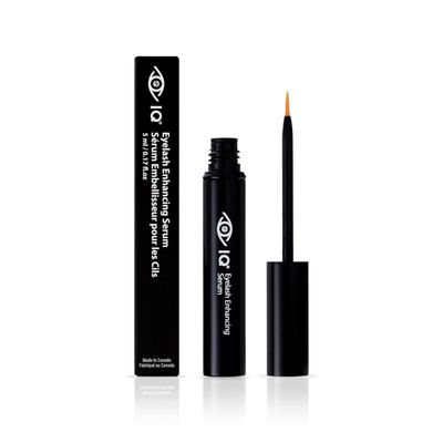 IQ Eyelash Enhancing Serum | Peptide & Vitamin B5 Formula | Designed by an Eye Care Professional | Made in Canada