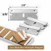 Adak 50 Pc Single Edge Razor Blades Flat Scraper Replacement Blades for Paint, Glass & Sticker Removal Universal Razor Scraper & Utility Blade Refills view 4