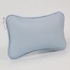 Abaodam Non-Slip Bath Pillow with Dual Suction Cups Ergonomic Head Neck Shoulder Support Cushion for Standard Bathtubs Hot Tubs Spas Blue Mesh Shower Pillow for Comfortable Bathing view 3