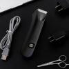 Electric Shaver, Rechargeable Power, Blue, Green, Black, Men Body Trimmer, Digital Hair Shaver, Comfortable Design, for Intimate Pubic Balls Back Armpit Chest Arm view 2