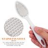 ABOOFAN 2pcs Professional Pedicure Foot File Callus Remover Hard Skin Remover for Home Travel Washable Reusable Foot Rasp for Dry Cracked Heels and Dead Skin Care view 3