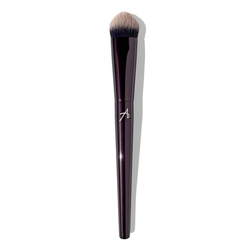 Anisa Beauty Conceal & Correct Makeup Brush | Professional Angled Concealer & Corrector Brush for Under-Eye and Targeted Coverage with Soft Vegan Fibers