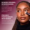 Anisa Beauty Conceal & Correct Makeup Brush | Professional Angled Concealer & Corrector Brush for Under-Eye and Targeted Coverage with Soft Vegan Fibers view 2
