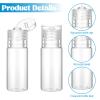 12 Piece 15ml/0.5oz Small Travel Tube Bottles Travel Size Make up Sample Containers Leak Proof Clear Plastic Mini Cosmetic Bottles Refillable Empty Lotion Squeeze Bottle for Liquid Toiletries Cosmetic view 3