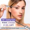 Iron Wand Mascara, 2026 New 3D Curling Wand Mascara, Black Washable Metal Mascaras, Long-Lasting Waterproof 3D Curling Eyelash Iron Mascaras with No Flaking (Black 2 Pcs) view 3