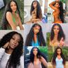 Peenoll Human Hair Bundles 14 14 14 Inch Natural Color Deep Wave Bundles Human Hair Unprocessed 12A Soft Sewn In Hair with Double Weft for Black Women view 2