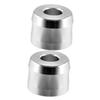 PRETYZOOM 2pcs Men Razor Stand with Sturdy Aluminum Alloy Base Non-slip Bathroom Shaving Brush Holder for Organized Countertop Wear-resistant and Clean Design view 1