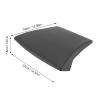 Bath Pillow with Suction Cups Non Slip Bathtub Headrest Cushion Soft PU Spa Bath Pillow for Home Bathroom Hot Tub Relaxation Comfort view 2