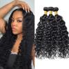 Natural Water Wave Human Hair Bundles 20 22 24 Inch Brazilian Human Hair view 1