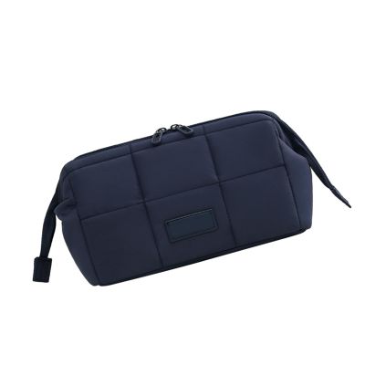 ANGESHA Wear Resistant Travel Cosmetic Organizers Bag with Multiple Compartments Makeup Bags Zipper for Toiletries Storage