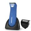 Voukad Manscape for Men, Groin Trimmer for Men and Women, Body Hair Trimmer and Ball Trimmer with Light, Pubic Hair Shaver, Manscaper Kit, 7 Precisions, Waterproof Wet/Dry Grooming (Dark Blue) view 1