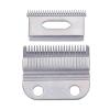 2pcs Clippers Blades Replacement Precision 2 Holes Adjustable Hair Trimmer Parts Stainless Steel view 1