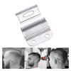 2pcs Clippers Blades Replacement Precision 2 Holes Adjustable Hair Trimmer Parts Stainless Steel view 2