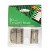 2pcs Clippers Blades Replacement Precision 2 Holes Adjustable Hair Trimmer Parts Stainless Steel view 3