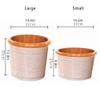 Bucket Wooden Foot Soaking Tub with Lid, Soaking Tub Feet Massage Barrel for Home Spa, Massage, Sauna(Small) view 2