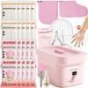 GIRLEARLE 7000ml Paraffin Wax Machine with 2000g Rose Paraffin Wax + 2000g Unscented Paraffin Wax for Hand and Feet view 1