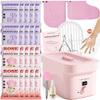 GIRLEARLE 7000ml Paraffin Wax Machine with 2000g Rose Paraffin Wax + 2000g Lavender Paraffin Wax for Hand and Feet view 1