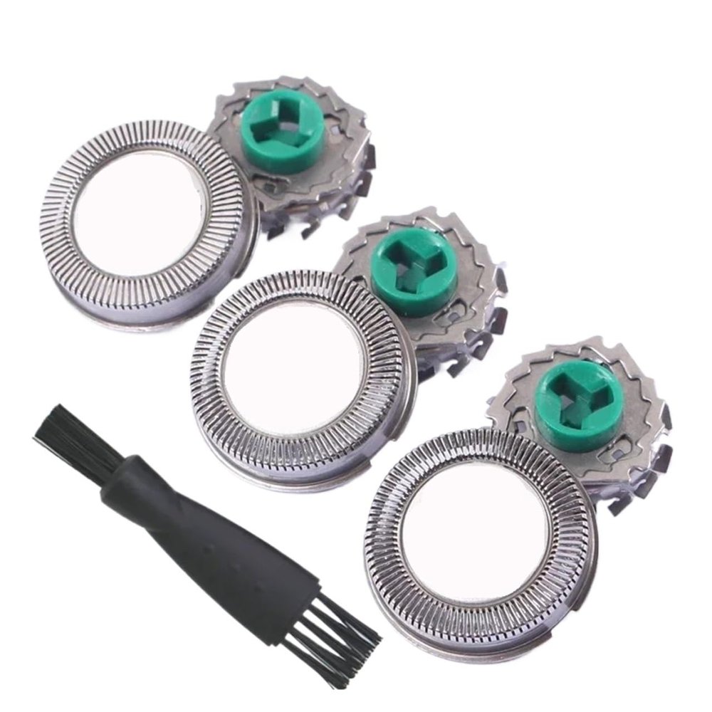 3pcs HQ64 Replacement Shaver Head Compatible For Philips Norelco AT750 AT890 PT860 PT860 PT866 AT798 PT721 PT722 PT720 PT725 Clean