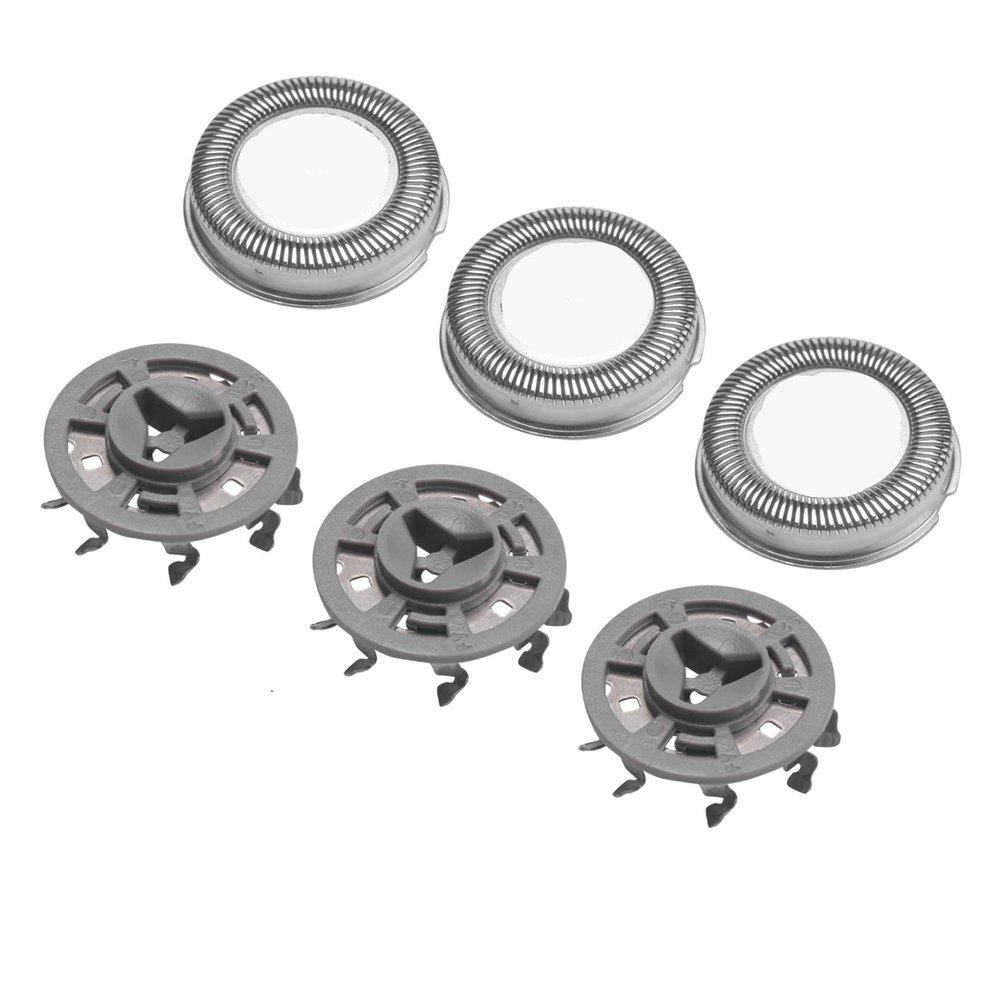 3Pcs Electronic Shaver Head Replacement Blades Compatible For Philips Norelco SH30 SH50 52 Series 1000 2000 S1020 S1050 S1060 Clean