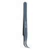 Baxnore Tweezers Curved Bent Tip Stainless Steel High Hardness Antimagnetic Proof Elbow Tweezers for Precise Experimental Work Semiconductor Microelectronics 115mm view 2