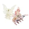 PAMINGONO 2pcs Butterfly Hair Claw Clips Lightweight Hair Jaw Clips for Women and Daily Beauty Routine view 1