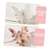 PAMINGONO 2pcs Butterfly Hair Claw Clips Lightweight Hair Jaw Clips for Women and Daily Beauty Routine view 3