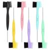 Multipurpose Eyebrow Comb Steel Pin Shape And Nylon Tips For Brow Shaping And Flyaway Management Precise Eyebrow Styling Tool view 4