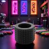 2Pcs Black Food-Grade Silicone Tattoo Grip Cover - Dia 25x30mm Professional Tattoo Pen Sleeve | Non-Slip Grip Accessories for Tattoo Artists, Professional Tattoo Supplies (3.7x3cm) view 2