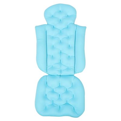 DRESSOOS Ergonomic Adult Bathtub Pillow with Non-Slip Bath Mat Surface Comfortable Mesh Cushion for Neck and Back Support Anti-Slip Tub Cushion for Bathing Relaxation and Multi-Scenario Use